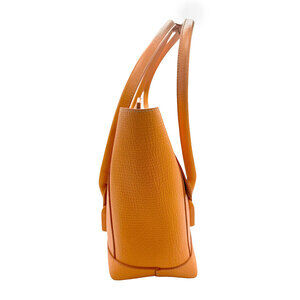 Bottega Veneta orange shoulder bag leather